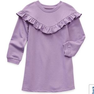 SOLD Purple Long Sleeve Toddler Dress